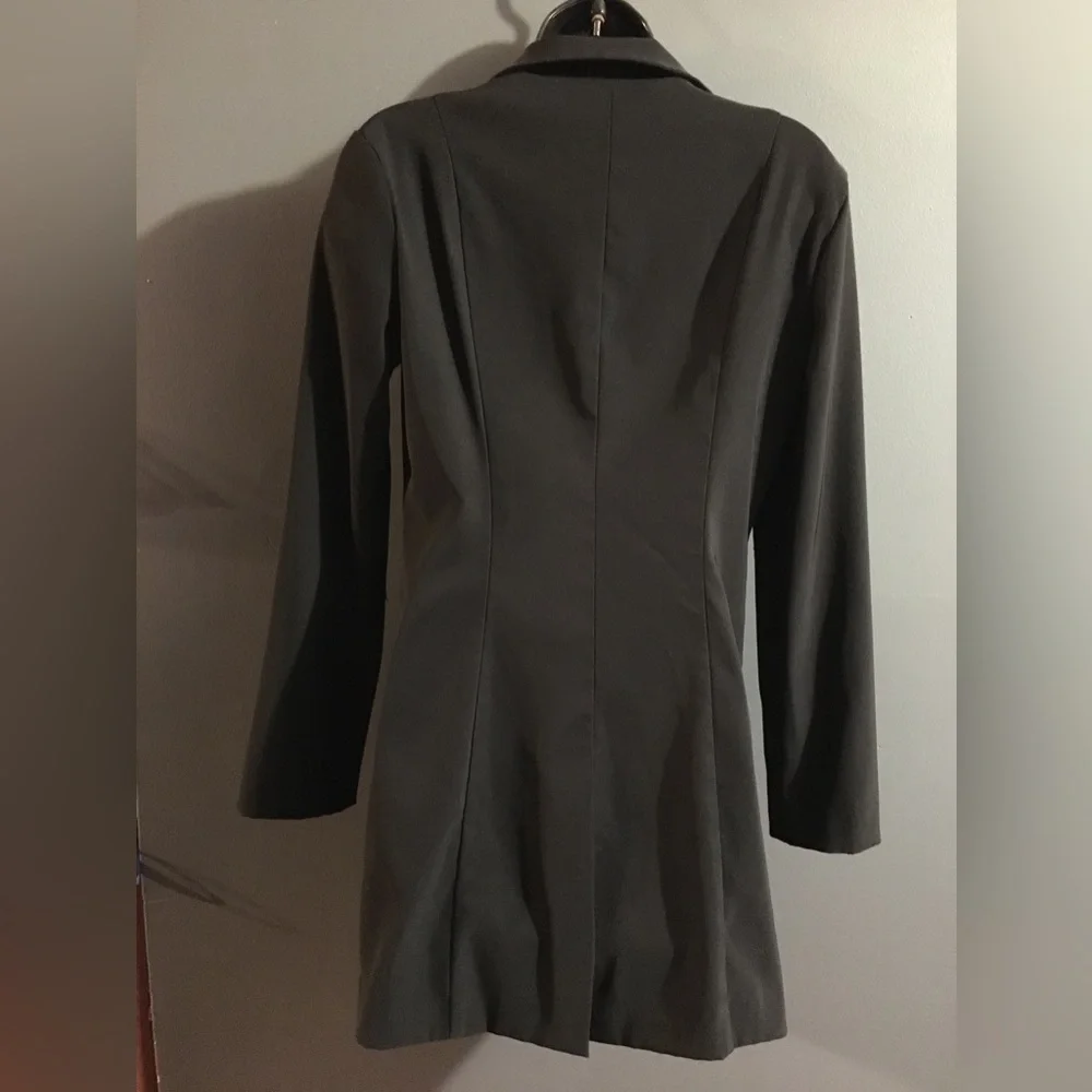 Ladies black dress jacket - Picture 3 of 10